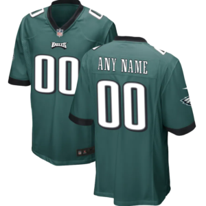 Philadelphia Eagles Nike Custom Game Jersey – Midnight Green