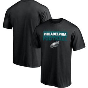 Philadelphia Eagles Fanatics Branded Gain Ground T-Shirt – Black