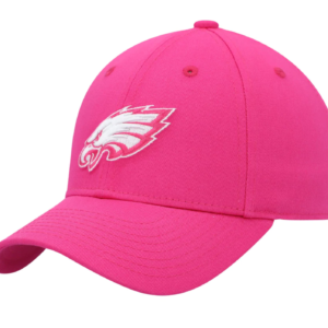 Philadelphia Eagles Girls Youth Structured Adjustable Hat – Pink