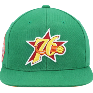 Philadelphia 76ers Mitchell & Ness Allen Iverson Sixer Forever Like Mike Snapback Hat – Green