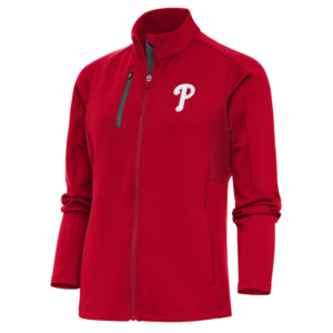 Philadelphia Phillies Antigua Women’s Logo Generation Full-Zip Jacket – Red